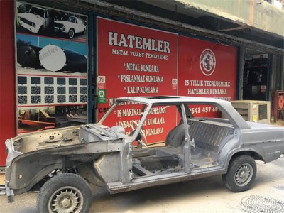 KLASİK OTO ARAÇ KUMLAMA HATEMLER KUMLAMA TARAFINDAN  YAPILMIŞTIR.